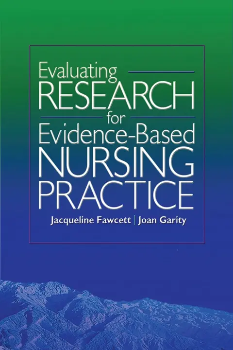Cover of Evaluating Research for Evidence-Based Nursing Practice