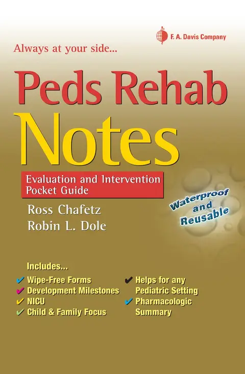 Cover of Peds Rehab Notes