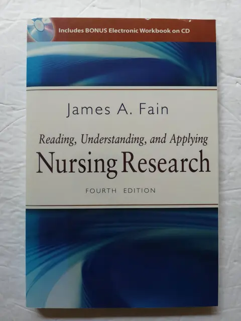 Cover of Reading, Understanding, and Applying Nursing Research