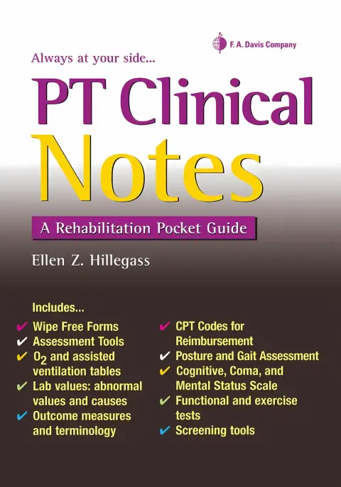Cover of PT Clinical Notes