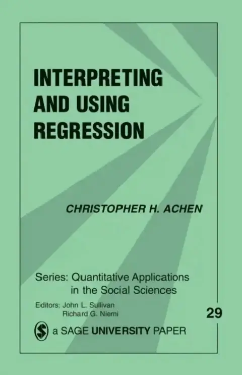 Cover of Interpreting and Using Regression
