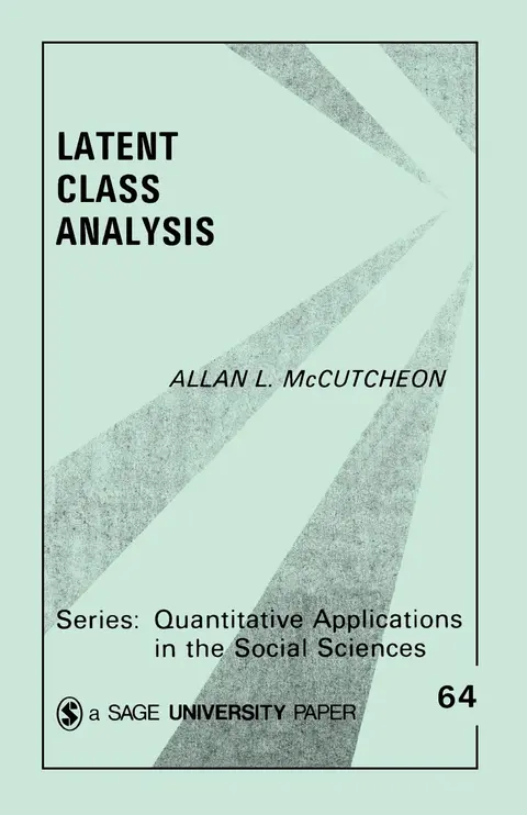 Cover of Latent Class Analysis - Vol. 64