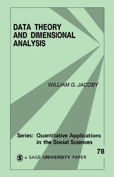 Cover of Data Theory and Dimensional Analysis - Vol. 78