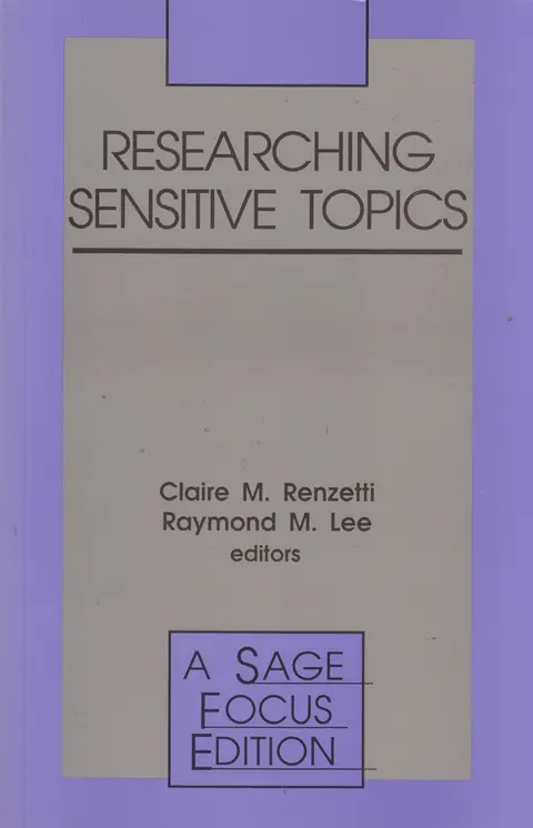 Cover of Researching Sensitive Topics