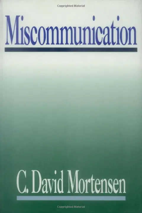 Cover of Miscommunication