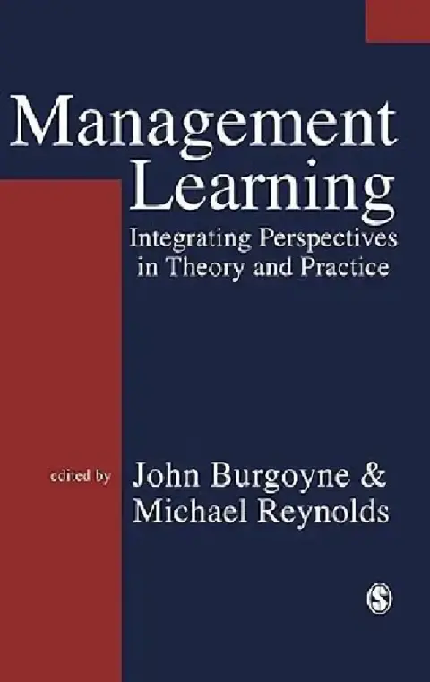Cover of Management Learning