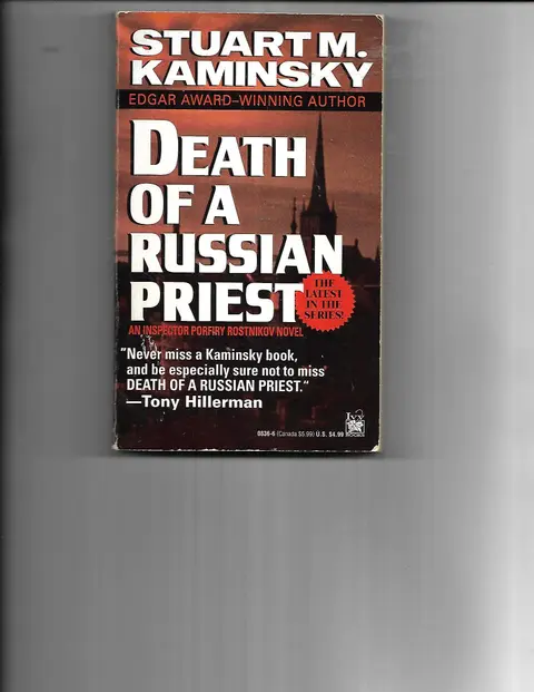 Cover of Death of a Russian Priest