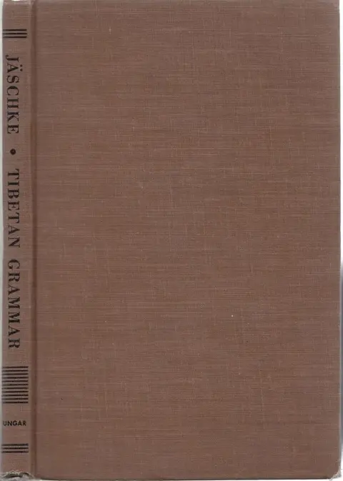 Cover of Tibetan Grammar