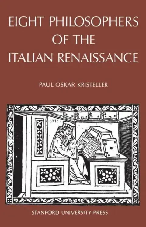 Cover of Eight Philosophers of the Italian Renaissance