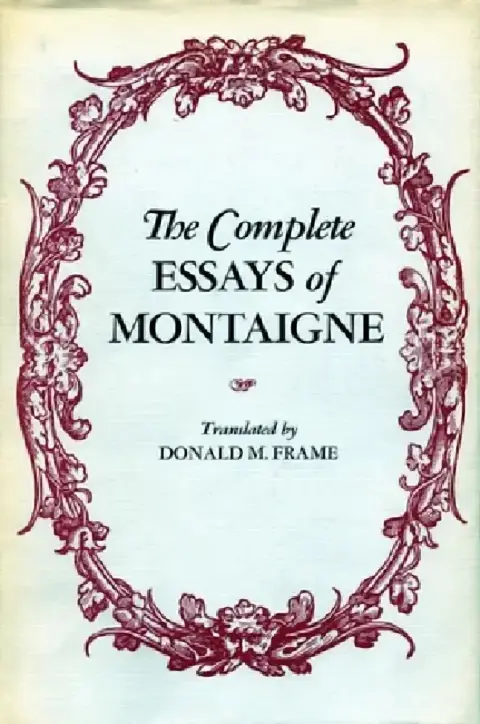 Cover of The Complete Essays of Montaigne