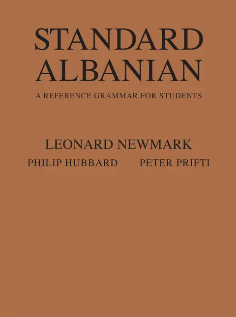 Cover of Standard Albanian