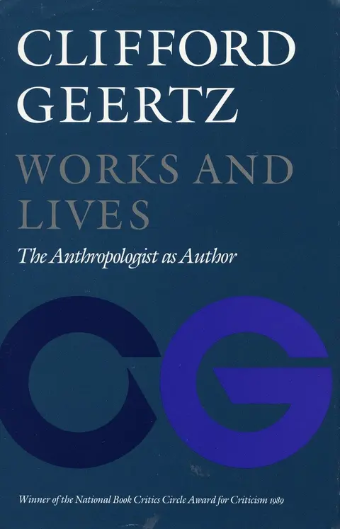Cover of Works and Lives