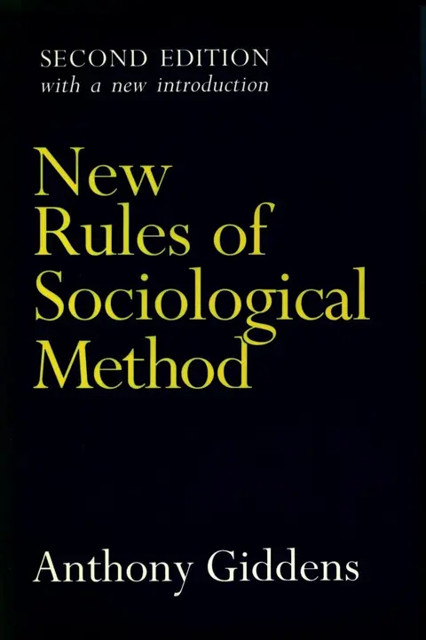 Cover of New Rules of Sociological Method