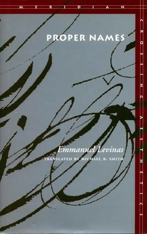Cover of Proper Names