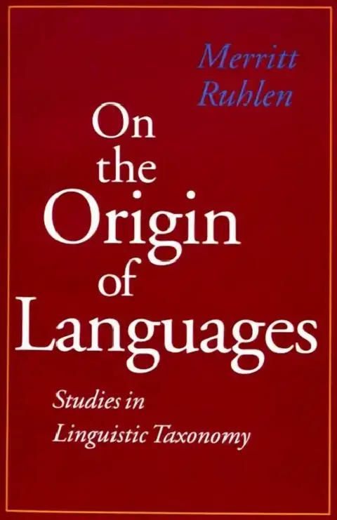 Cover of On the Origin of Languages