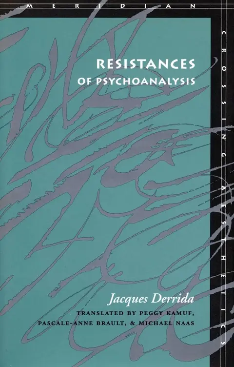 Cover of Resistances of Psychoanalysis