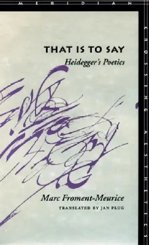 Cover of That Is to Say
