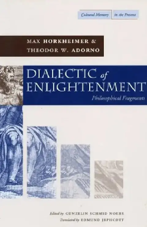 Cover of Dialectic of Enlightenment