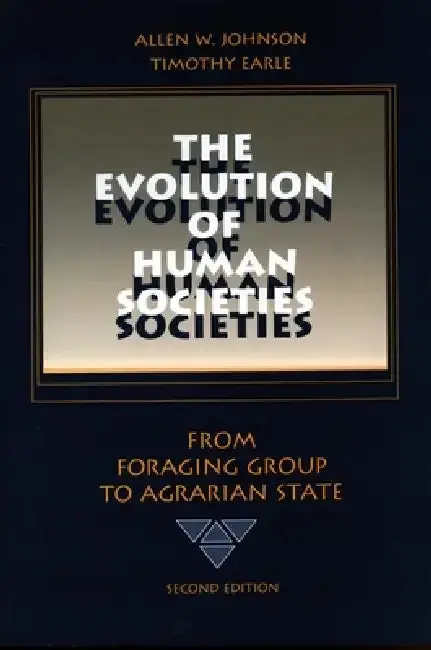 Cover of The Evolution of Human Societies