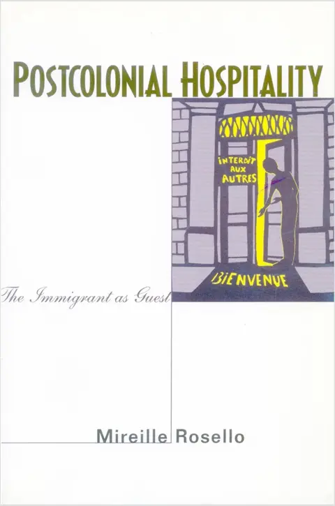 Cover of Postcolonial Hospitality