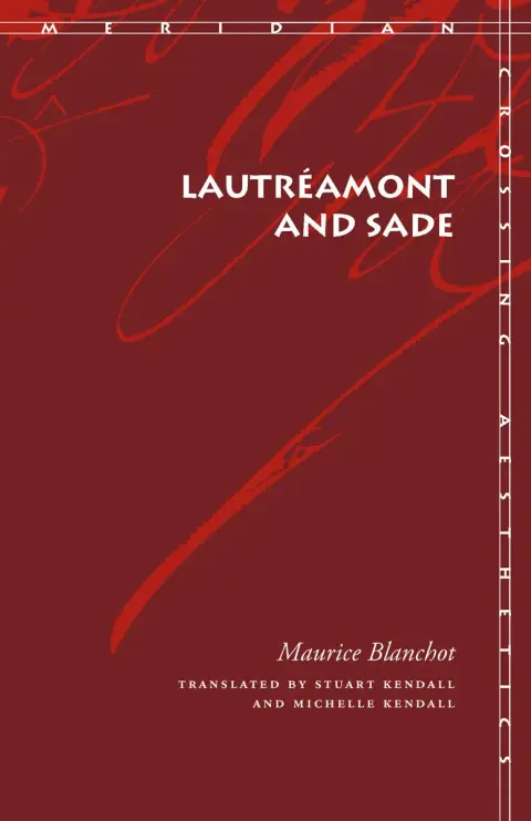 Cover of Lautréamont and Sade