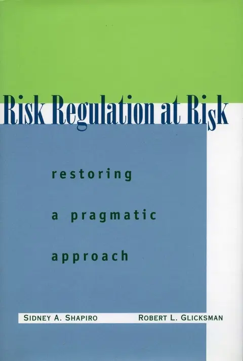 Cover of Risk Regulation at Risk