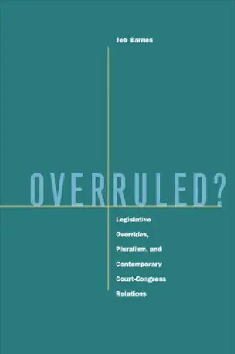 Cover of Overruled?