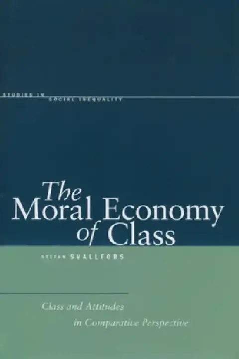 Cover of The Moral Economy of Class