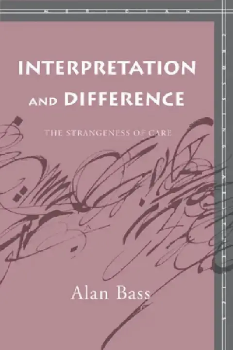 Cover of Interpretation and Difference