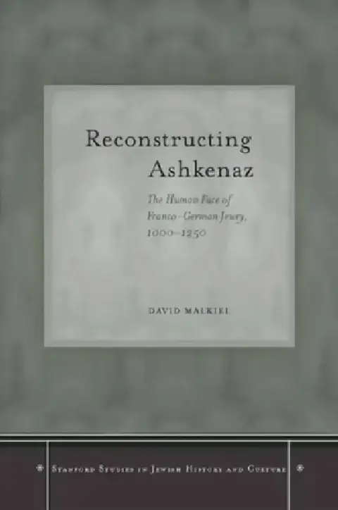 Cover of Reconstructing Ashkenaz