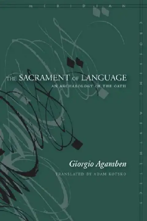 Cover of The Sacrament of Language