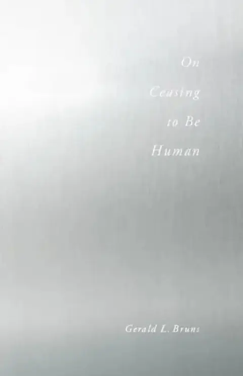 Cover of On Ceasing to Be Human