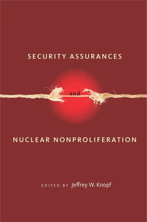 Cover of Security Assurances and Nuclear Nonproliferation