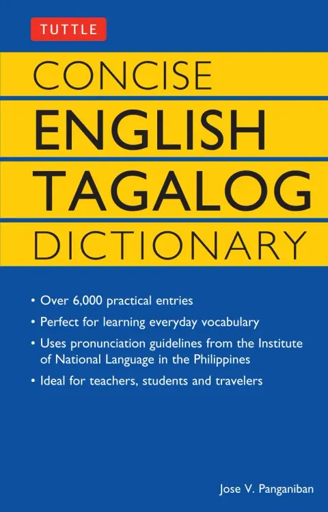 Cover of Concise English Tagalog Dictionary