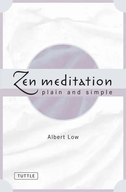 Cover of Zen Meditation Plain and Simple