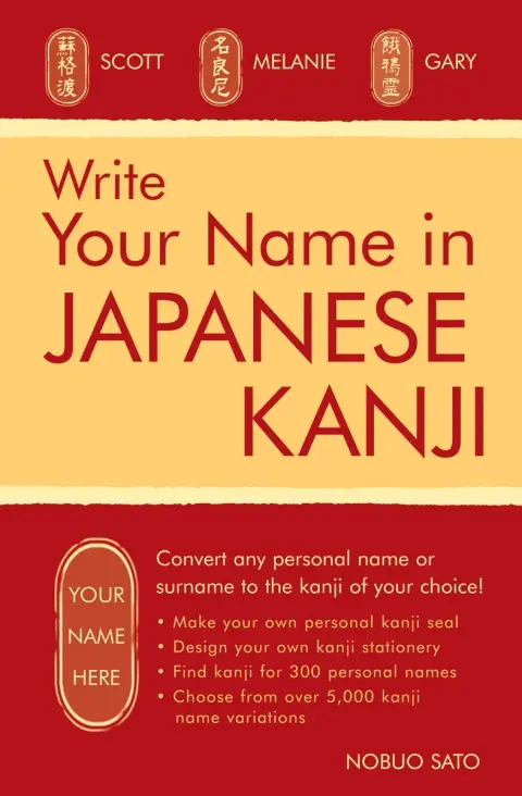 Cover of Write Your Name in Kanji