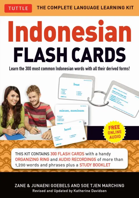 Cover of Indonesian Flash Cards