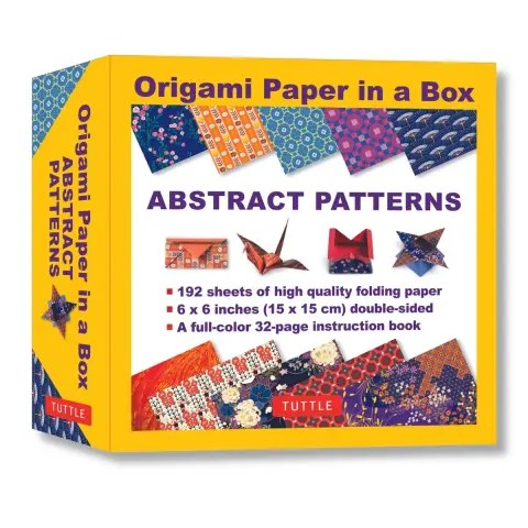 Cover of Origami Paper in a Box - Abstract Patterns