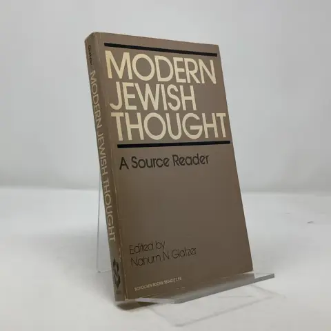 Cover of Modrn Jewish Thgt