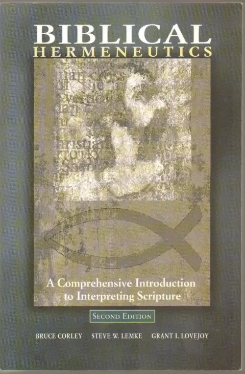 Cover of Biblical Hermeneutics
