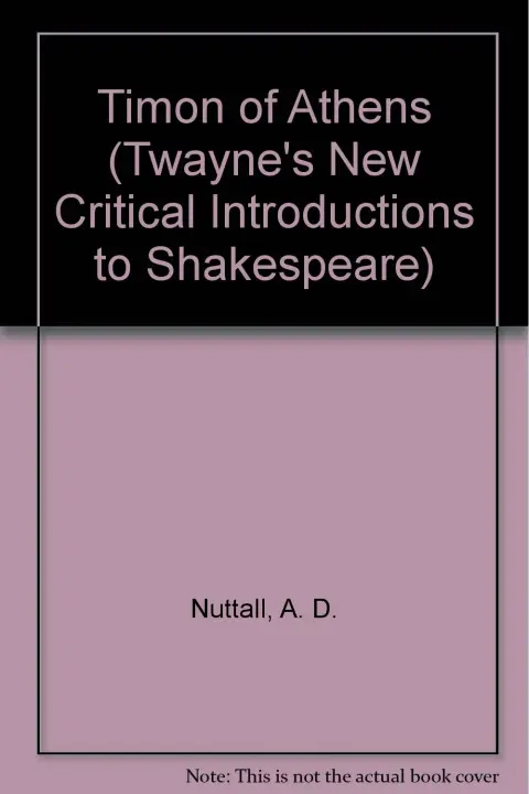 Cover of Timon of Athens