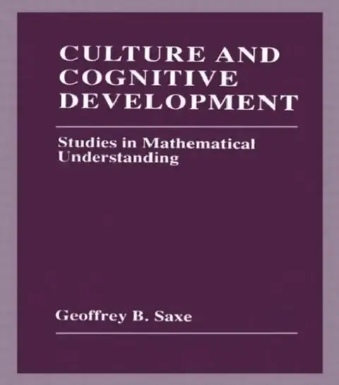 Cover of Culture and Cognitive Development