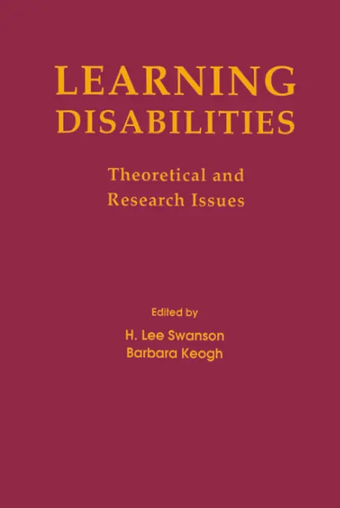 Cover of Learning Disabilities