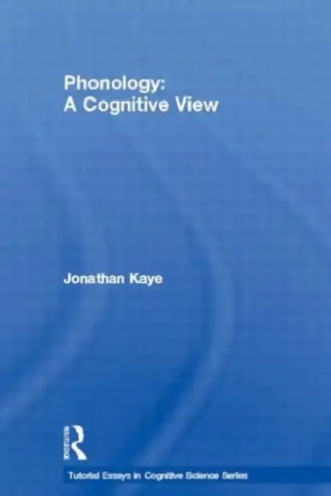 Cover of Phonology