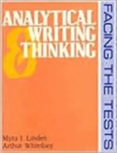 Cover of Analytical Writing and Thinking