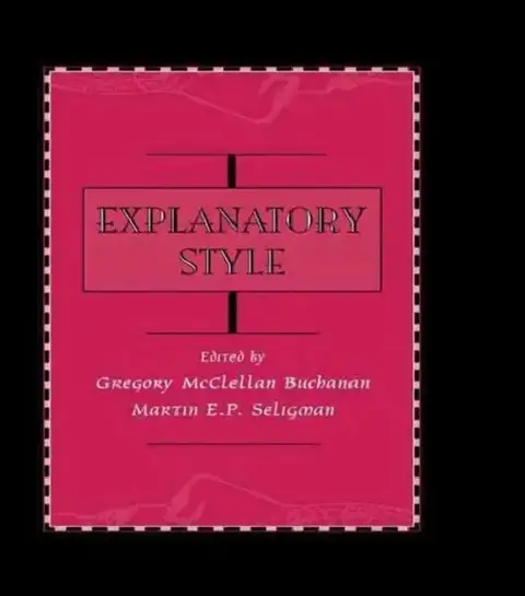 Cover of Explanatory Style