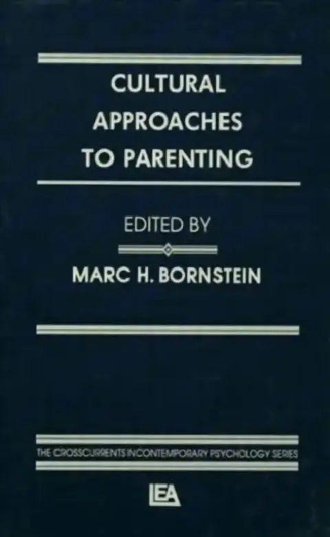 Cover of Cultural Approaches To Parenting