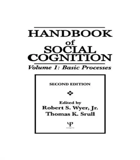 Cover of Handbook of Social Cognition
