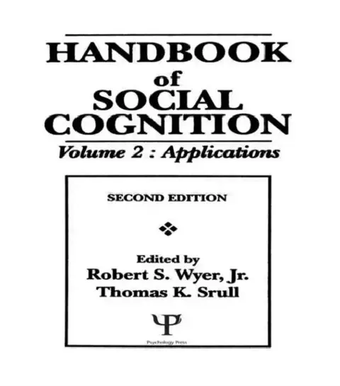 Cover of Handbook of Social Cognition