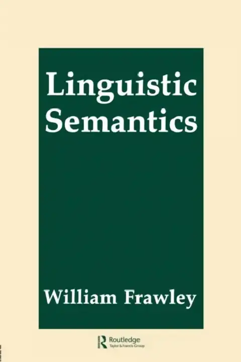 Cover of Linguistic Semantics